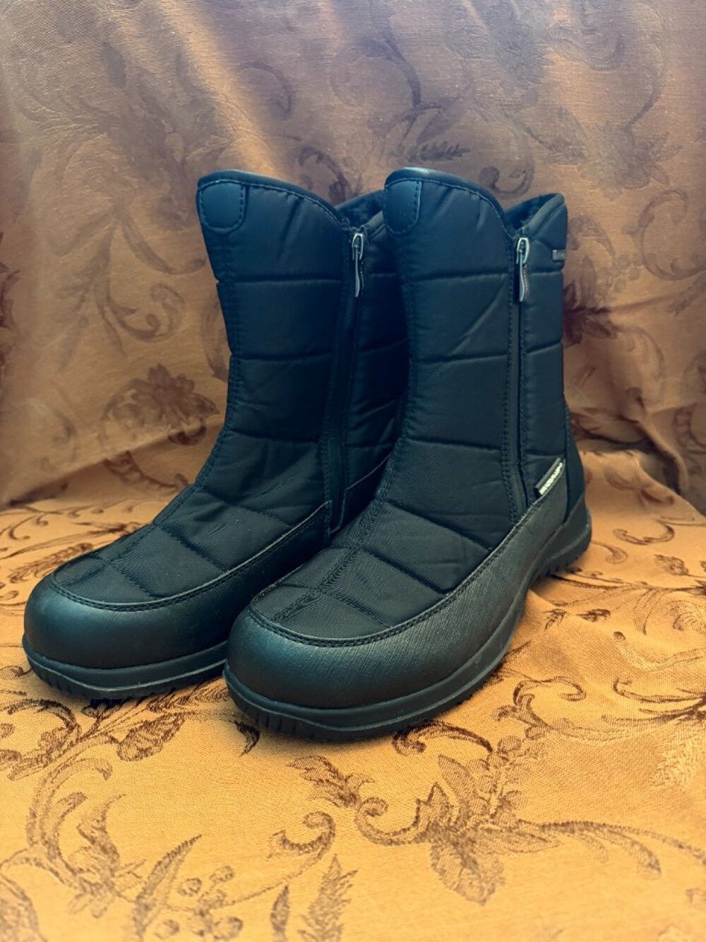 Wanderlust Lindsay Waterproof Black Winter Boots Women's size 8